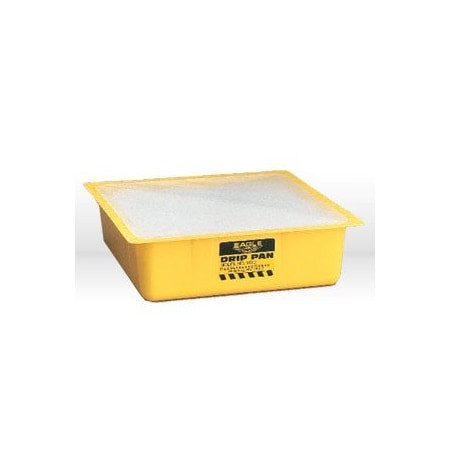 Eagle Mfg HAZ MAT DRUM & IBC PRODUCTS, Yellow Drip Pan Complete 1670